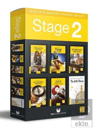 İngilizce Hikaye Seti Stage 2 (6 Kitap Takım)