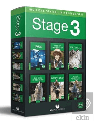 İngilizce Hikaye Seti Stage 3 (6 Kitap Takım)