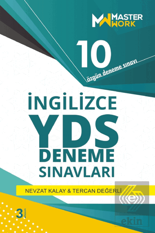 İngilizce YDS Deneme Sınavları - 10 Özgün Deneme Sınavı