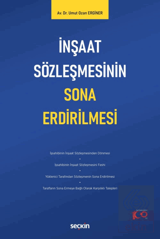 İnşaat Sözleşmesinin Sona Erdirilmesi