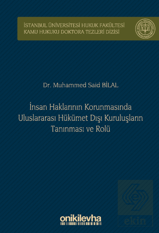 İnsan Haklarının Korunmasında Uluslararası Hükümet