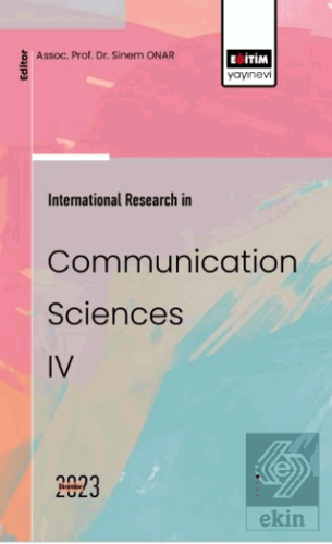 International Research in Communication Sciences I