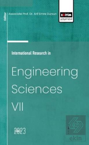 International Research in Engineering Sciences 7