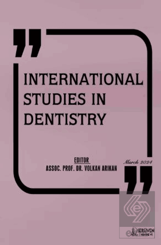 International Studies in Dentistry - March 2024