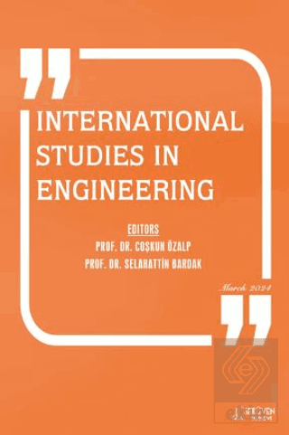 International Studies in Engineering - March 2024