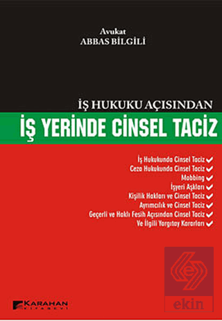 İş Hukuku Açısından İş Yerinde Cinsel Taciz