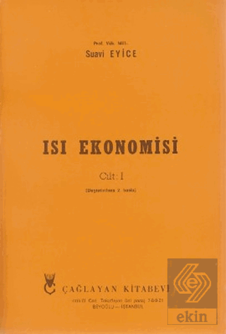 Isı Ekonomisi Cilt: 1