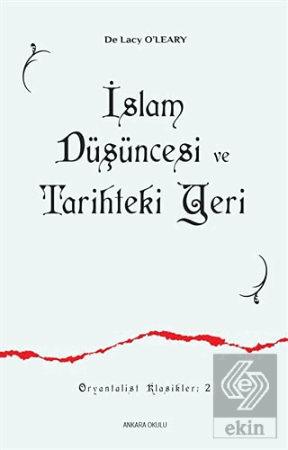 İslam Düşüncesi ve Tarihteki Yeri