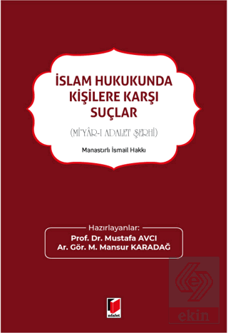 İslam Hukukunda Kişilere Karşı Suçlar