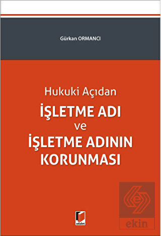 İşletme Adı ve İşletme Adının Korunması