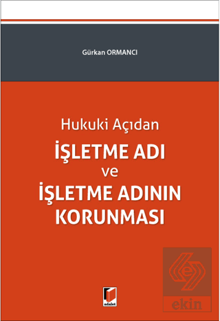 İşletme Adı ve İşletme Adının Korunması