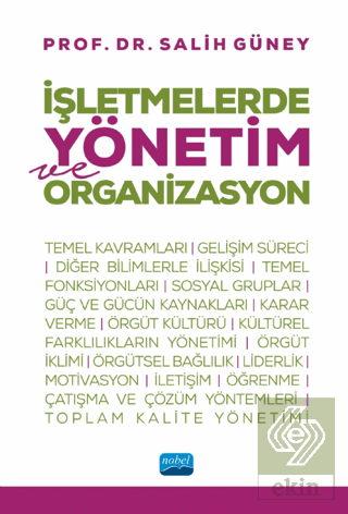 İşletmelerde Yönetim ve Organizasyon