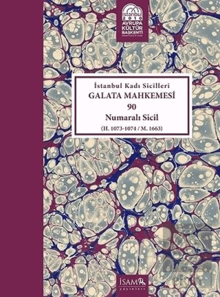 İstanbul Kadı Sicilleri Galata Mahkemesi 90 Numara