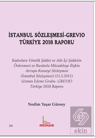 İstanbul Sözleşmesi-Grevıo Türkiye 2018 Raporu