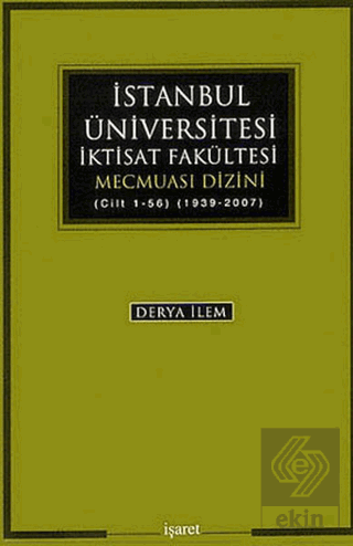 İstanbul Üniversitesi İktisat Fakültesi Mecmuası D