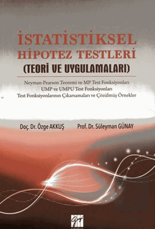 İstatistiksel Hipotez Testleri