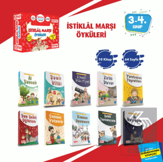 İstiklal Marşı Öyküleri (10 Kitap + Değerlendirme