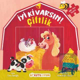 İyi Ki Varsın! Çiftlik (Yapbozlu Kitap)