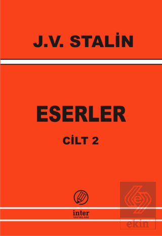 J. V. Stalin Eserler Cilt 2