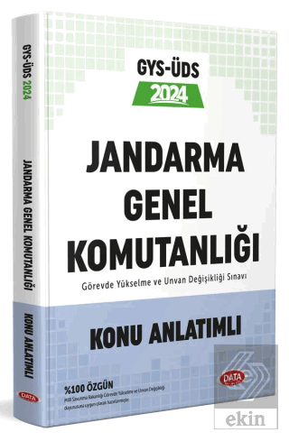 Jandarma Genel Komutanlığı Personeli GYS-ÜDS Konu Anlatımlı