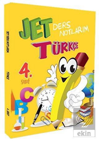 Jet Yayınevi 4. Sınıf Türkçe Ders Notlarım