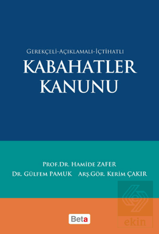 Kabahatler Kanunu