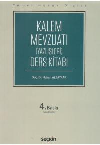 Kalem Mevzuatı (Yazı İşleri) Ders Kitabı