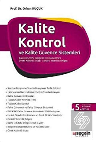 Kalite Kontrol Ve Kalite Güvence Sist.