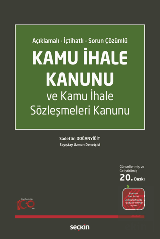 Kamu İhale Kanunu ve Kamu İhale Sözleşmeleri Kanun