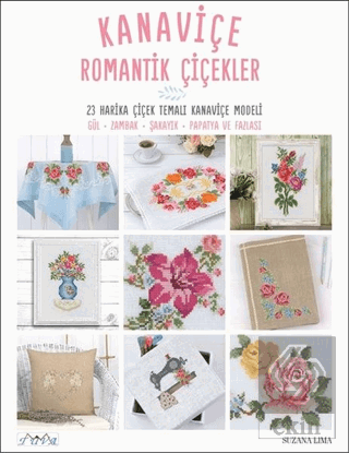 Kanaviçe Romantik Çiçekler