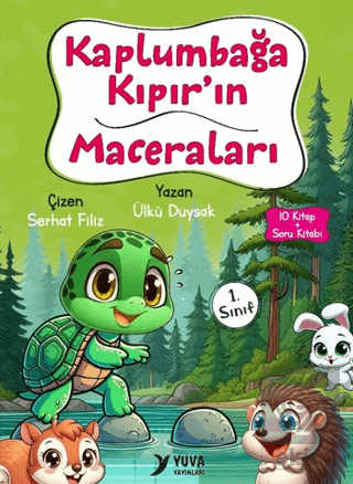 Kaplumbağa Kıpırın Maceraları (10 Kitap)