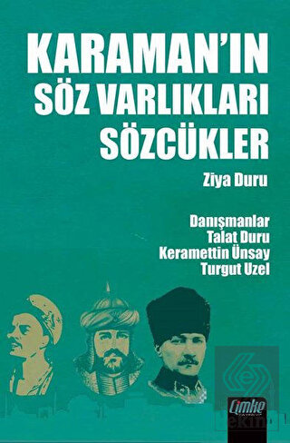 Karaman'ın Söz Varlıkları Sözcükler