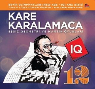 Kare Karalamaca 12 - 7\'den 70\'e Zeka Oyunları Kit