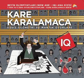 Kare Karalamaca 7 - 7'den 70'e Zeka Oyunları Kitap