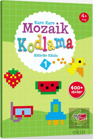 Kare Kare Mozaik Kodlama Aktivite Kitabı 1