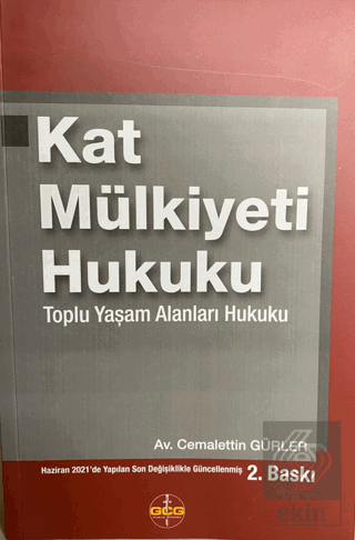 Kat Mülkiyeti Hukuku - Toplu Yaşam Alanları Hukuku