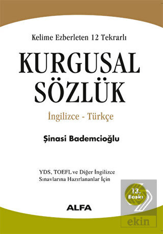 Kelime Ezberleten 12 Tekrarlı Kurgusal Sözlük İngi