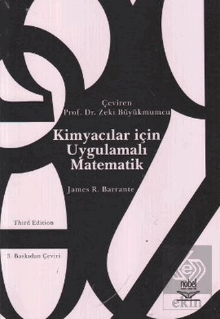 Kimyacılar İçin Uygulamalı Matematik