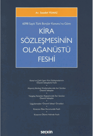 Kira Sözleşmesinin Olağanüstü Feshi