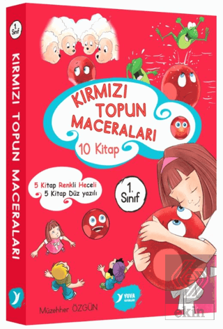 Kırmızı Topun Maceraları (10 Kitap Takım)