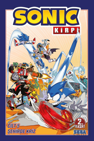 Kirpi Sonic Cilt 5 - Şehirde Kriz