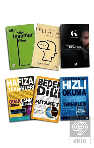 Kişisel Gelişim Seti (6 Kitap Takım)