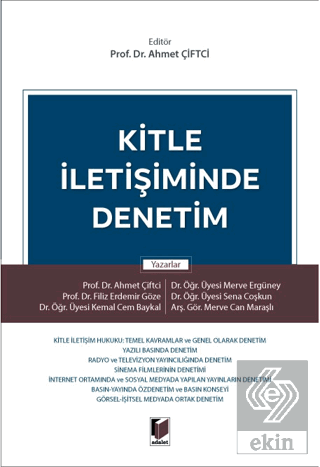 Kitle İletişiminde Denetim