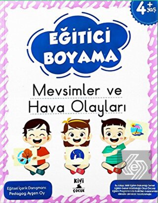 Kivi Eğitici Boyama Mevsimler Ve Hava Olayları Kiv