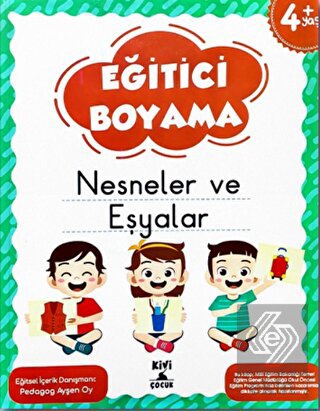 Kivi Eğitici Boyama Nesneler Ve Eşyalar Kivi Çocuk