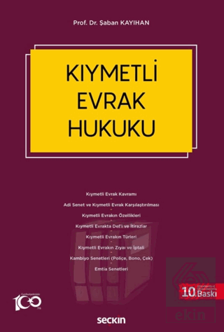 Kıymetli Evrak Hukuku