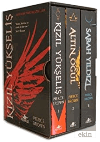 Kızıl İsyan Serisi Özel Kutulu Set (3 Kitap Karton