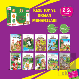 Kızıl Tüy ve Orman Muhafızları (10 Kitap - Etkinli