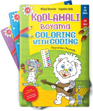 Kodlamalı Boyama (4 Kitap)