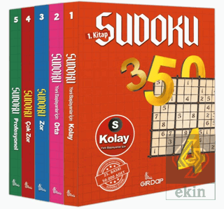 Kolaydan Zora Sudoku 5'li Set